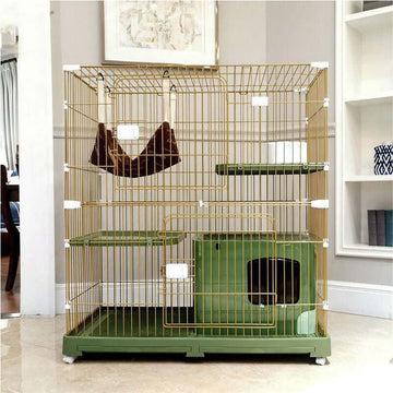 Luxury Space-Themed Cat House — Safe Multi-Level Home for Indoor Cats