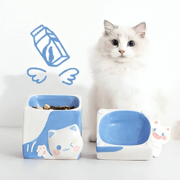 Multi-Functional Cat Bowl Set