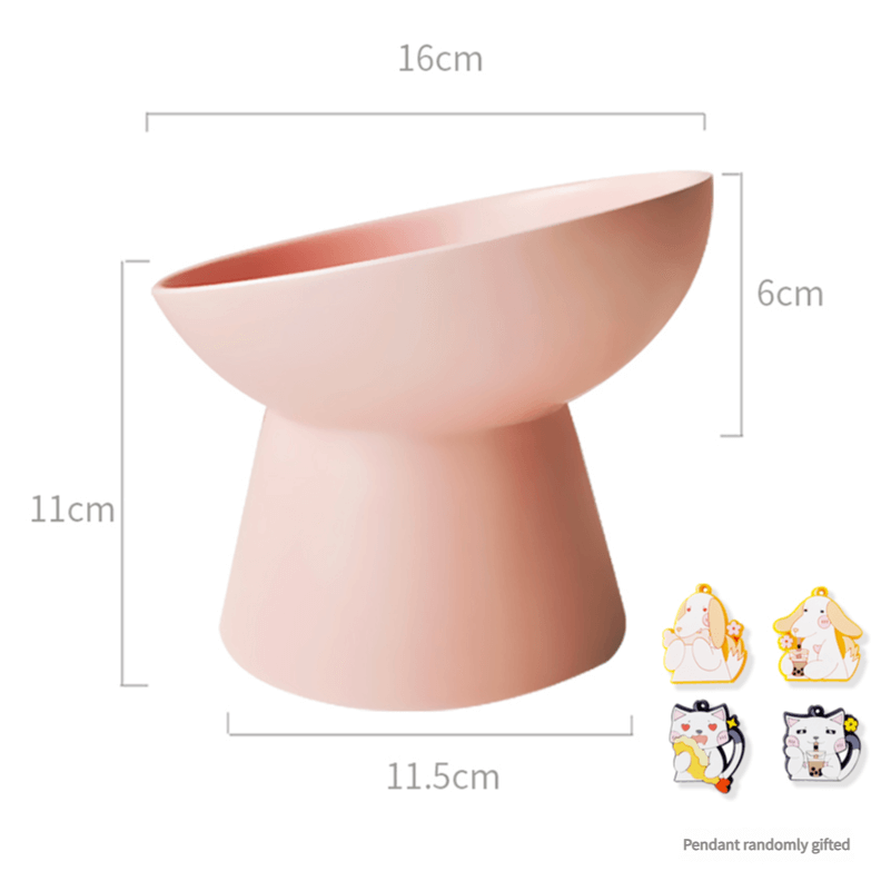 Morandi Tilted Cat Bowls