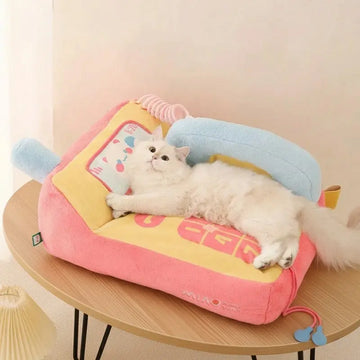 Kawaii Phone Sofa Bed for Cat – Cute & Cozy Lounge for Your Kitty
