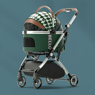 Luxury Detachable Cat Stroller