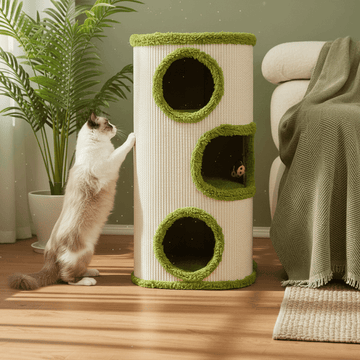 Modern Cat Tree Furniture for Stylish Small Spaces